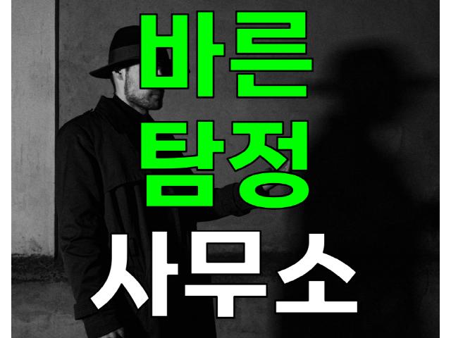 바른탐정사무소 - 위치찾기